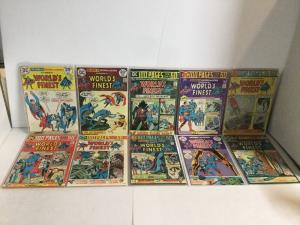 Worlds Finest 221-230 Lot Set Run Vf-Nm Very Fine-Near Mint