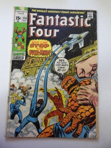 Fantastic Four #114 (1971) GD/VG Condition