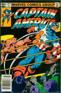 Captain America 271 VF+ 8.5 Marvel 1982