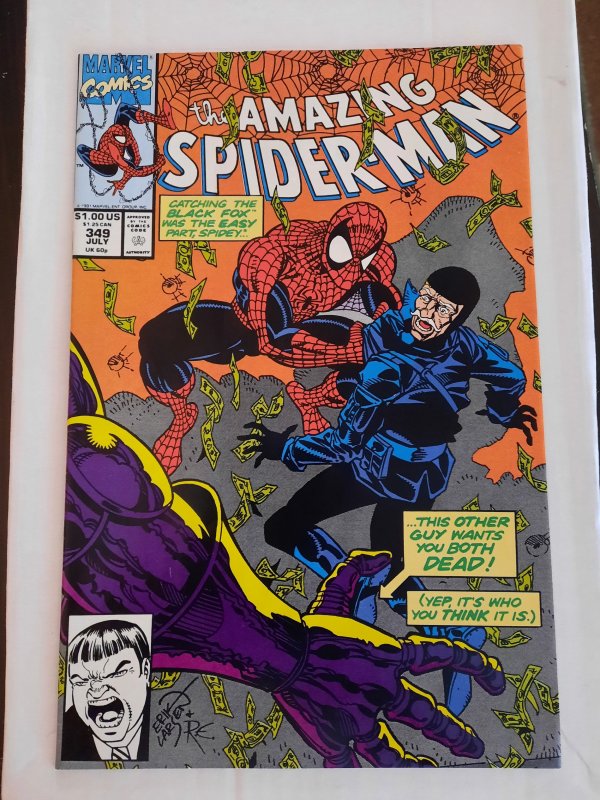 The Amazing Spider-Man #349 (1991) VF+