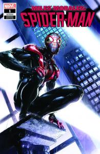 Miles Morales Spider-Man # 1 (2018) Clayton Crain Variant NM