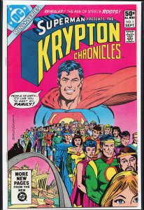 Krypton Chronicles #1 (1981) Wonder Woman
