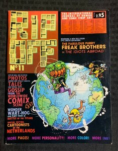 1982 RIP OFF Magazine #11 VG- 3.5 Freak Brothers in Idiots Abroad