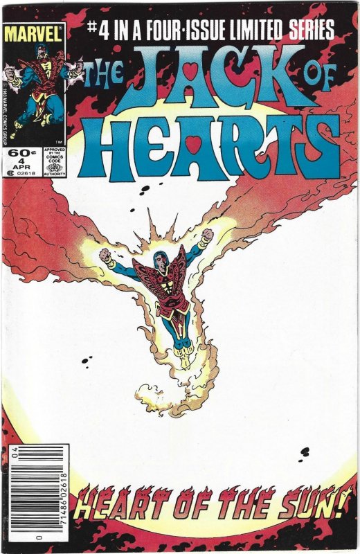 Jack of Hearts #4 (1984)