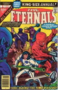 ETERNALS #1 Annual VF/NM Jack Kirby Marvel King Size 1976 1977 more JK in store