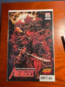 Avengers #54 Hotz Cover (2022) carnage variant VF