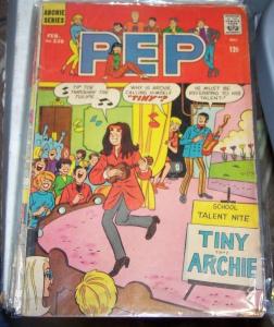 PEP   #226   1969 , Archie COMICS   ARCHIE JUGHEAD VERONICA BETTY riverdale tv