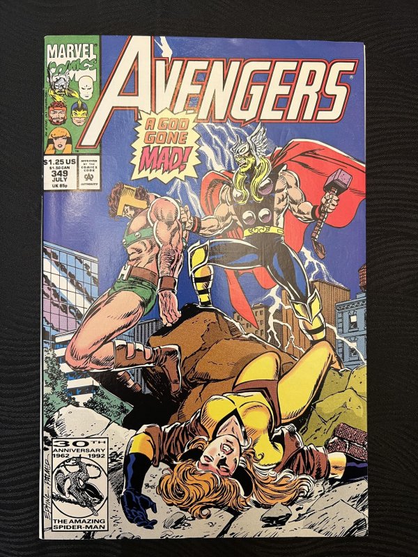 The Avengers #349 (1992) - NM