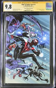 Edge Of Spider-Verse # 1 (CGC 9.8 SS) Signed Mahmud Asrar  * Census = 2 * Marvel