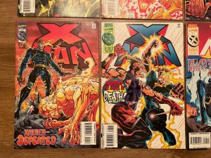 6 X-Man Marvel Comic Books # 7 8 10 16 17 1 X-Men Wolverine Apocalypse 12 J819