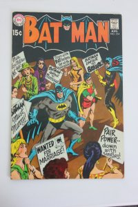 Batman #214 (1969) Batman FNVF