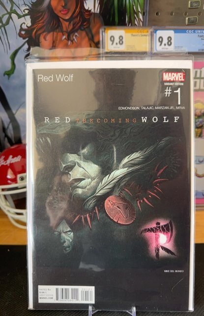 Red Wolf #1 Del Mundo Cover (2016)