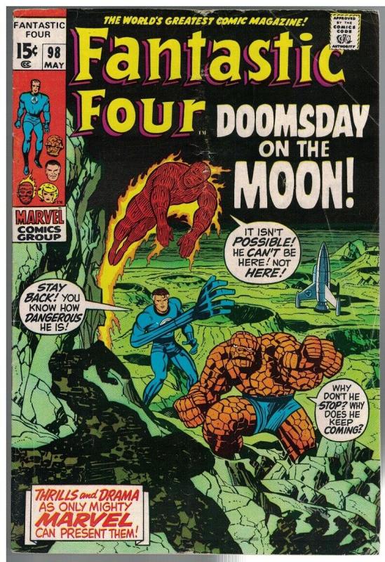 FANTASTIC FOUR 98 VG May 1970