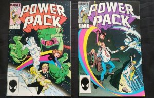 POWER PACK 4PC (FN/VF)SPECIAL CAMEO APPEARANCE BY SPIDER-MAN, HOMECOMING 1984-86