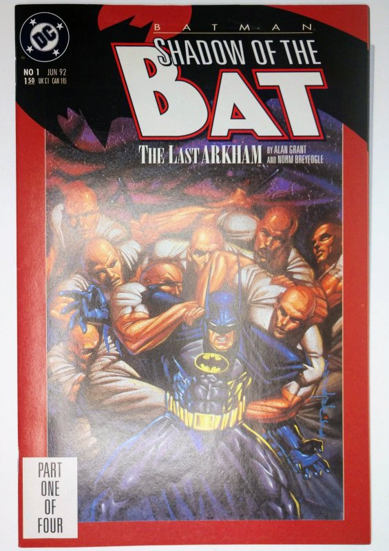 Batman: Shadow of the Bat #1 (9.2, 1992) 1ST APP OF VICTOR ZSASZ