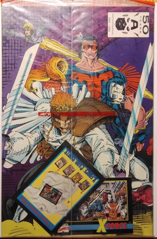 X-Force #1 sealed w/ X-Force card