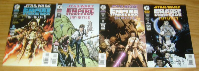 Star Wars: Infinities - Empire Strikes Back #1-4 VF/NM complete series WHAT IF