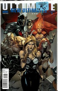 Ultimate New Ultimates #1 Variant Cover (2010) Ultimates / Ultimate Avengers