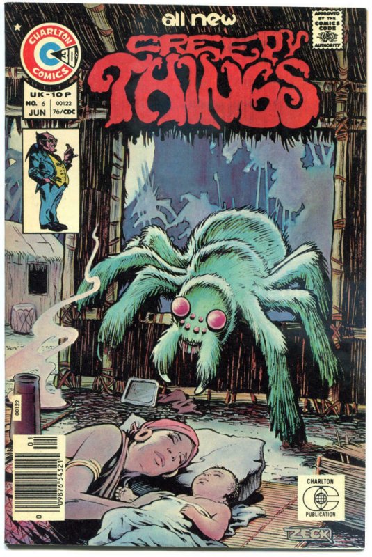 CREEPY THINGS #6, VF/NM, Mike Zeck, Horror, 1975 1976, more Charlton in store