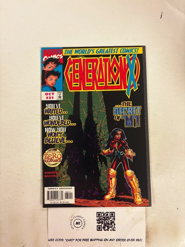 Generation X #31 NM Marvel Comic Books Husk Jubilee Chamber M  18 HH63