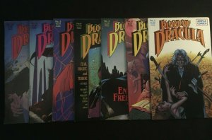 BLOOD OF DRACULA #1, 2, 3, 4, 5, 6 Apple Comics