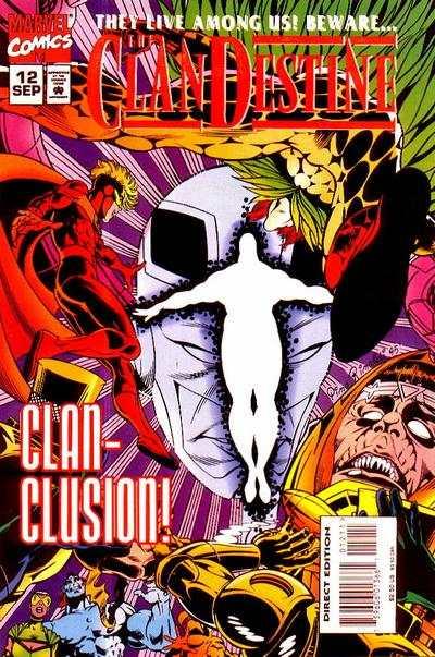 Clandestine (1994 series) #12, VF+ (Stock photo)