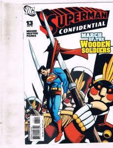 Lot of 5 Superman Confidential DC Comic Books #1 10 11 12 13 BH53