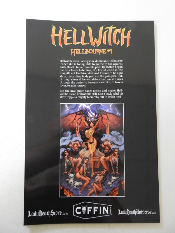 Hellwitch: Hellbourne #1 (2019) NM Condition! Signed no cert