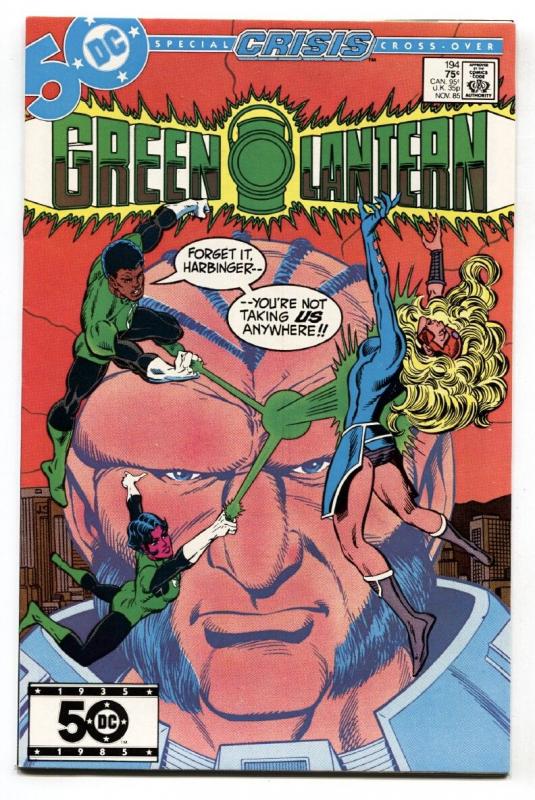 GREEN LANTERN #194-GUY GARDNER vs. HAL JORDAN-comic book