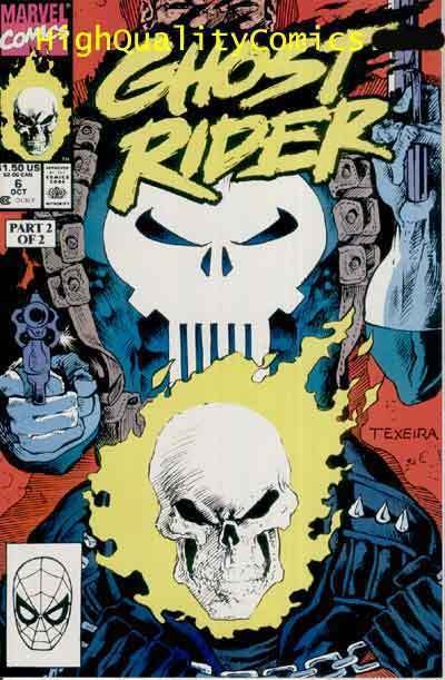 GHOST RIDER #6, NM+, Johnny Blaze Punisher, Texeira, , more GR in store