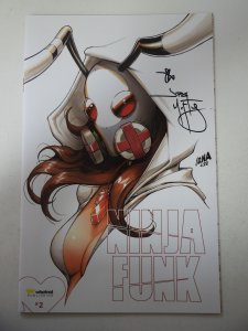 Ninja Funk #1 Variant Signed W/ COA NM Condition