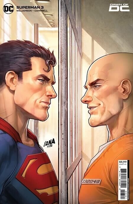 Superman #3 Cover B Nakayama DC Comics 2023 EB196