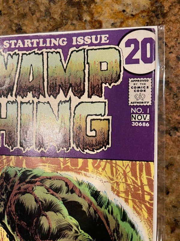 Swamp Thing # 1 VF DC Comic Book Bernie Wrightson Cover Art KEY 1972 Horror J901