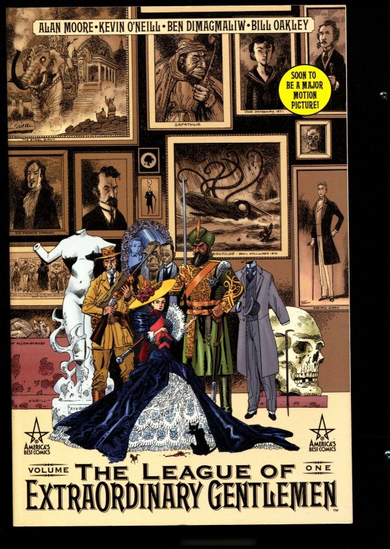 League of Extrordinary Gentlemen-Alan Moore-Vol 1-TPB-trade