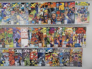 Huge Lot of 170+ Comics W/ X-Force +More! Avg. VF Condition!