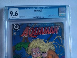 Aquaman #2 - Loses His Hand - 1994 - CGC 9.6
