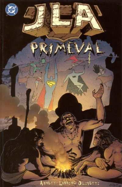 JLA  Primeval #1, NM + (Stock photo)