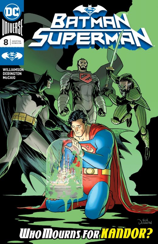 BATMAN/SUPERMAN #08 (2020) NICK DERINGTON | TRADE DRESS | COVER A