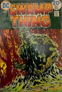 Swamp Thing DC Comic No. 9 1974 1st App Mathew Cable Artist Bernie Wrightson 
