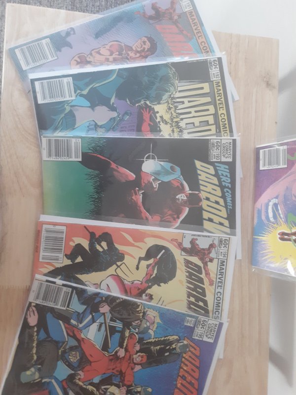 Daredevil 190-195 All Books