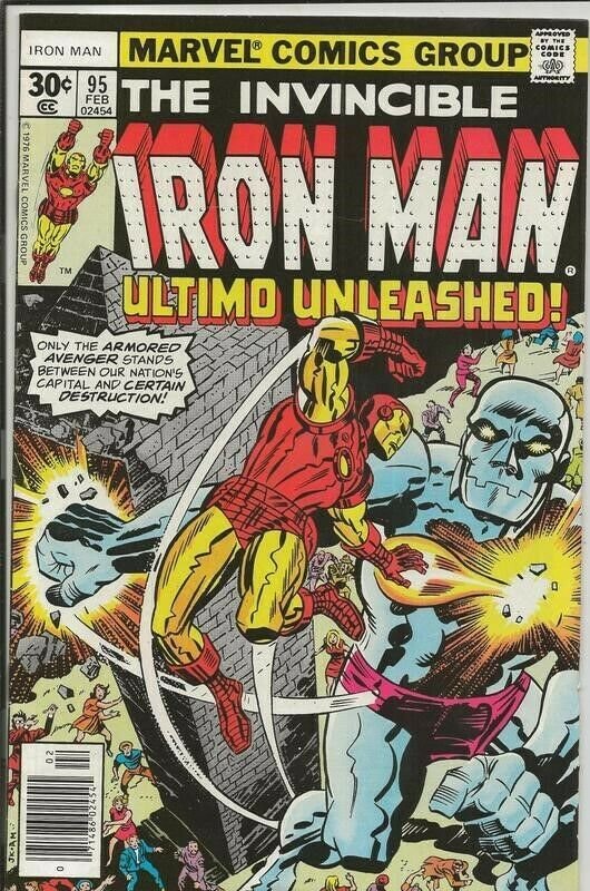 iron man vintage comic cover