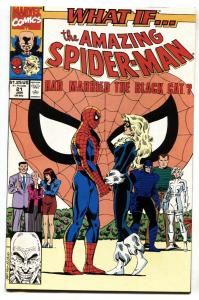 What If #21 1990 Spider-Man married Black Cat NM-