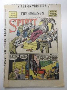 The Spirit #246 (1945) Newsprint Comic Insert Rare!