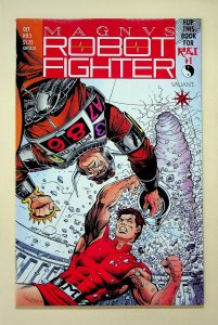 Magnus Robot Fighter #5 Valiant Flip Book Rai #1 Don Perlin 1992