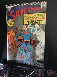 Superman #190 (1966) high-grade first elementals! VF Oregon CERT!