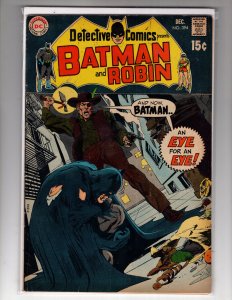 Detective Comics #394 (1969) Neal Adams Cover ~ Silver Age DC / ID#22
