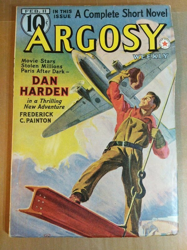 Argosy Feb 11, 1939 - Edgar Rice Burroughs/George W. Ogden - Vol 288 No. 2