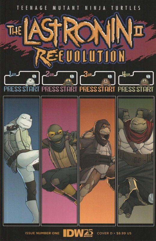 TMNT Last Ronin II Re Evolution # 1 Cover D NM IDW 2024