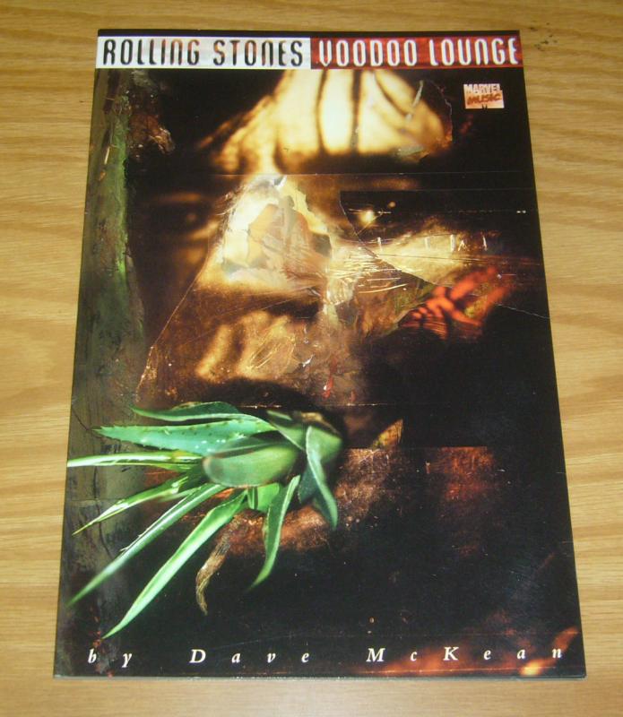Rolling Stones: Voodoo Lounge #1 VF/NM rare variant with poster - dave mckean 