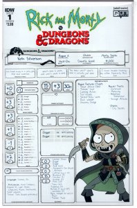 Rick and Morty vs. Dungeons & Dragons #1 Cover B (2018) Rick and Morty